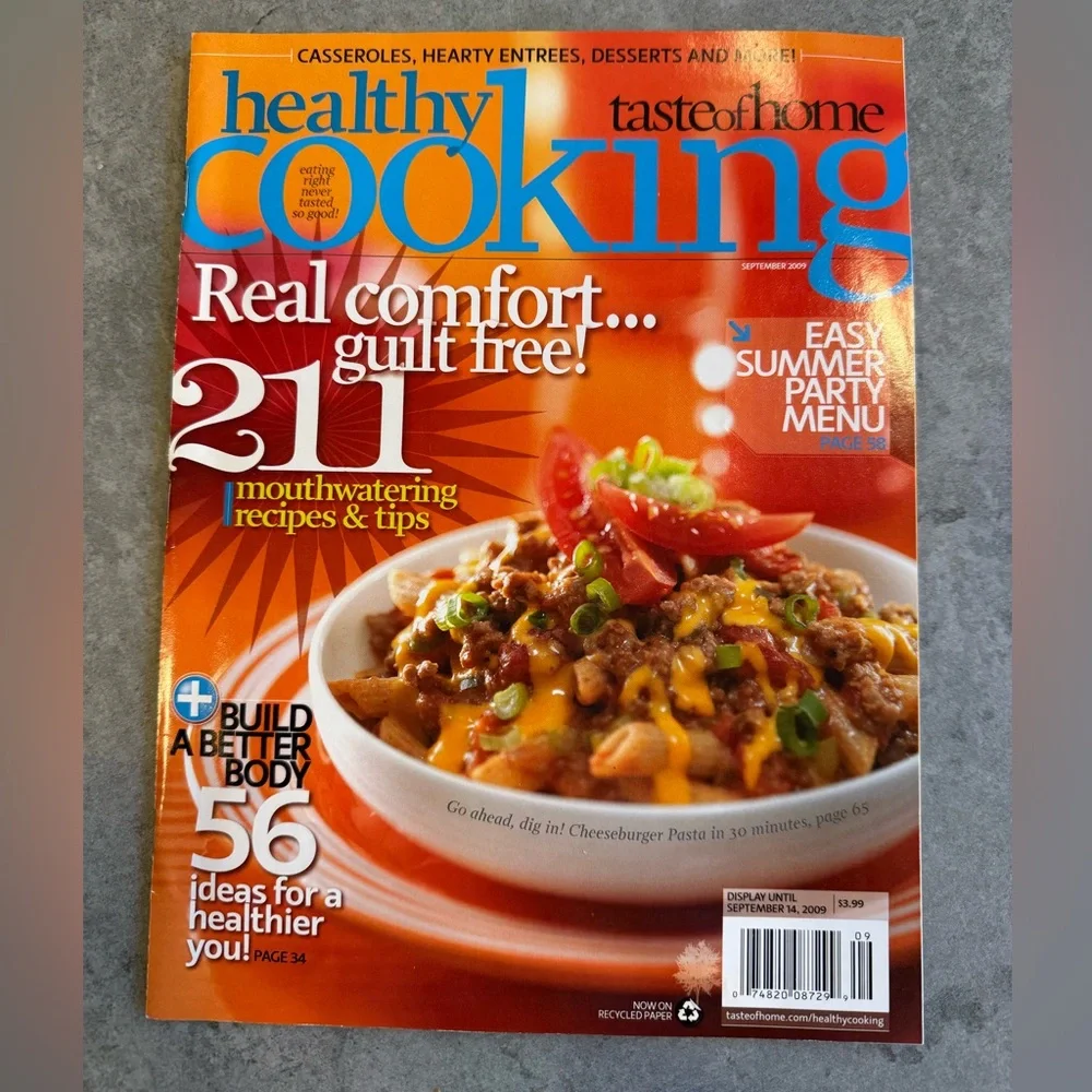 Taste of Home Healthy Cooking Real Comfort Guilt Free 211 Mouthwatering Recipes